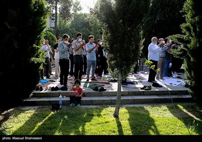 نماز عید فطر در دانشگاه تهران