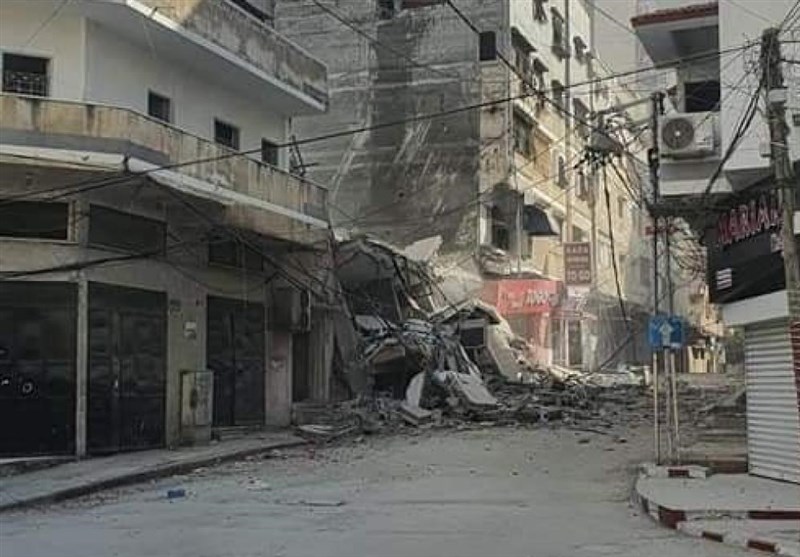 تخریب یک ساختمان و دو بانک در دور تازه تجاوزات رژیم اشغالگر علیه غزه