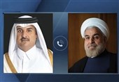 Iran’s Rouhani, Qatari Emir Underline Immediate End to Israeli Attacks on Palestinians