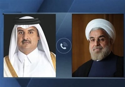 Iran’s Rouhani, Qatari Emir Underline Immediate End to Israeli Attacks on Palestinians