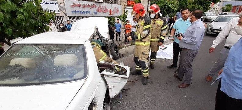 آتش‌نشانی , سازمان آتش‌نشانی تهران , حوادث , پلیس راهور | پلیس راهنمایی و رانندگی , اورژانس , 