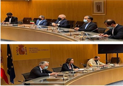  ظریف با وزیر صنعت، تجارت و گردشگری اسپانیا دیدار کرد 