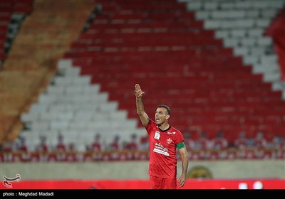 سیدجلال حسینی بازیکن تیم فوتبال پرسپولیس