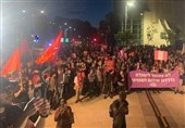 تظاهرات صهیونیست‌ها در تل‌آویو زیر سایه وحشت از ادامه جنگ