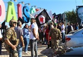 Gathering Held at Lebanese Border with Occupied Territories in Support of Palestine (+Video)