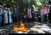 گروه‌های مردمی تبریز در دفاع از مردم مظلوم فلسطین تجمع برگزار می‌کنند