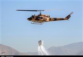 Military Copters Flown to Put Out Wildfire in South Iran
