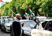 برگزاری اعتراضات خودرویی در همبستگی با فلسطینیان در برلین