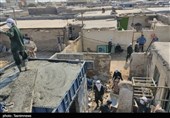 گروه‌های جهادی 235 منزل را برای محرومان بندر امام (ره) بازسازی کردند + فیلم