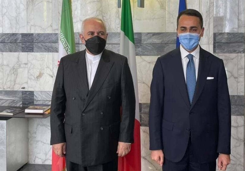 دیدار ظریف با وزیر خارجه ایتالیا