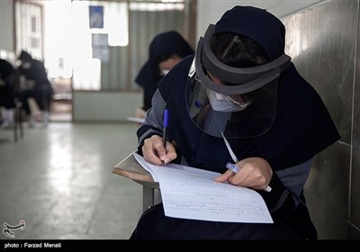 شروع امتحانات حضوری پایه نهم و دوازدهم در کرمانشاه