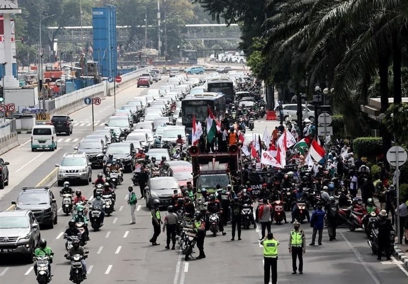 ادامه اعتراضات به صهیونیست‌ها از سئول تا جاکارتا
