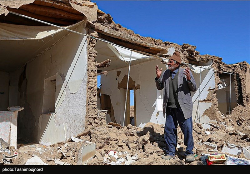 حال و روز مردم در مناطق زلزله زده خراسان شمالی به روایت تصاویر