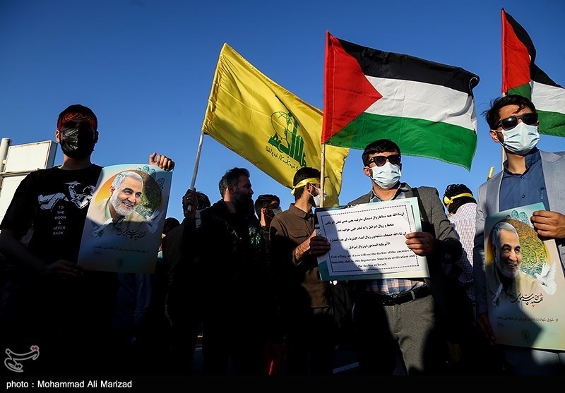 تجمع مردم زاهدان در حمایت از ملت مظلوم فلسطین به روایت تصویر