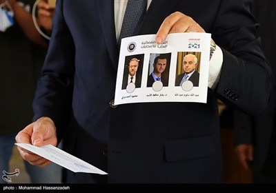 Syrian Presidential Election Held at Embassy in Iran