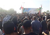 تظاهرات باشکوه مردم عراق علیه رژیم صهیونیستی؛ تاکید بر حمایت قاطع از ملت و مقاومت فلسطین+تصاویر