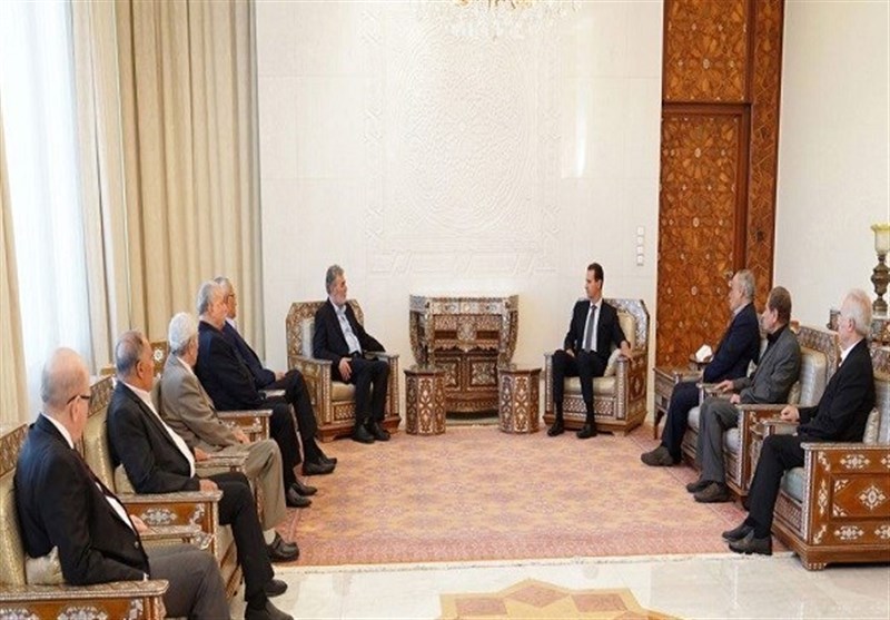 ناگفته‌هایی از دیدار سه ساعته بشار اسد با رهبران و نمایندگان گروه‌های فلسطینی