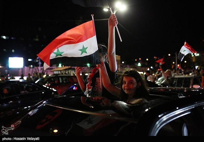 تبلیغات انتخابات ریاست جمهوری سوریه در دمشق