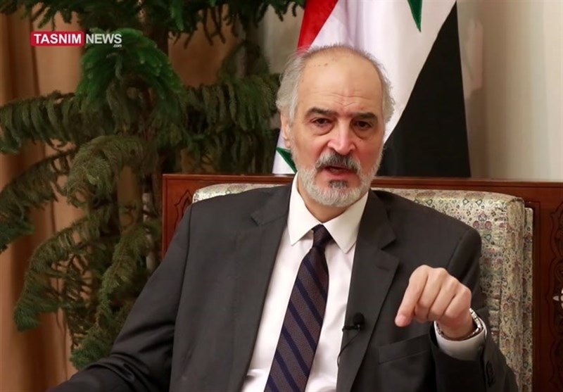 فلسطين،سوريه،انتخابات،ملت،ادامه،تسنيم،الجعفري،مصاحبه،كشور،بش ...