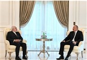 ظریف یلتقی الرئیس الأذربایجانی