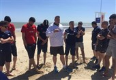 لیگ ملت‌های والیبال| تمرین در ساحل امن ریمینی + عکس