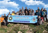 صعود کوهنوردان منتخب ارتش به ارتفاعات کلاردشت مازندران