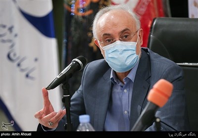 بازید علی‌اکبر صالحی رئیس سازمان انرژی اتمی از سراسرنمای مقاومت