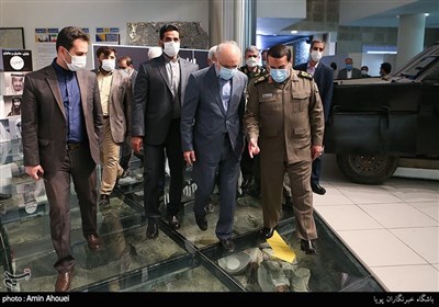 بازید علی‌اکبر صالحی رئیس سازمان انرژی اتمی از سراسرنمای مقاومت