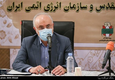 بازید علی‌اکبر صالحی رئیس سازمان انرژی اتمی از سراسرنمای مقاومت