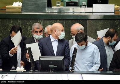 مراسم تحلیف اعضای جدید هیأت رئیسه مجلس شورای اسلامی