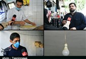 کلافگی مردم استان لرستان و کسب و کارهایی که بدون جریان برق تعطیل شد + فیلم