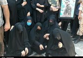 جانباز فریدونکناری در زادگاهش آرام گرفت + تصاویر
