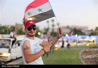 جشن پیروزی بشار اسد در انتخابات ریاست جمهوری