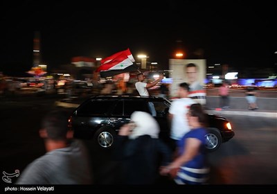 جشن پیروزی بشار اسد در انتخابات ریاست جمهوری