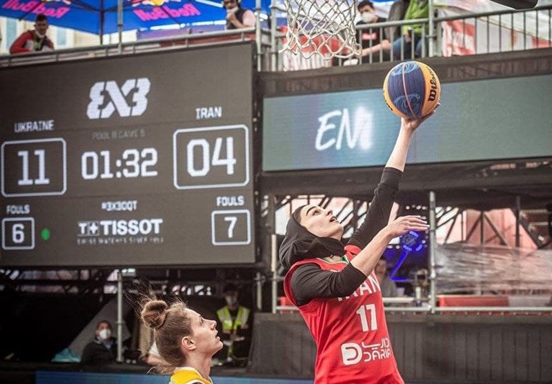 Iran’s Women Out of 2022 FIBA 3x3 Asia Cup