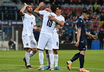 پیروزی قاطعانه ایتالیا در دیداری دوستانه