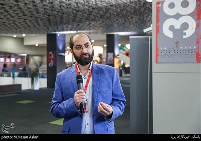 دکتر مهدی سالم رئیس شبکه امید در سومین روز سی‌وهشتمین جشنواره جهانی فیلم فجر