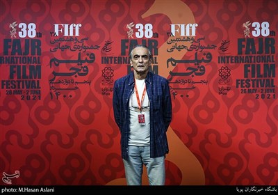 همایون ارشادی بازیگر در سومین روز سی‌وهشتمین جشنواره جهانی فیلم فجر