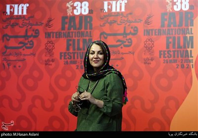 ستاره اسکندری در سومین روز سی‌وهشتمین جشنواره جهانی فیلم فجر