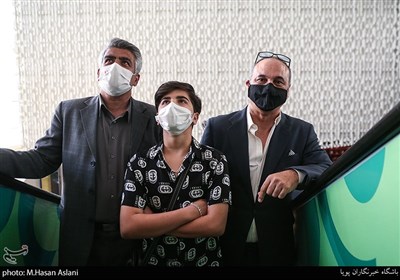 حمید فرخ نژاد در سومین روز سی‌وهشتمین جشنواره جهانی فیلم فجر