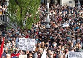 معترضان در اسلوونی خواستار کناره‌گیری نخست وزیر شدند
