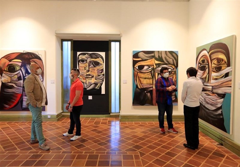 نمایشگاه نقاشی‌های حمید هادی‌نژاد در آرت سنتر افتتاح شد