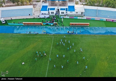 Iran National Football Team’s Training Camp Held on Kish Island