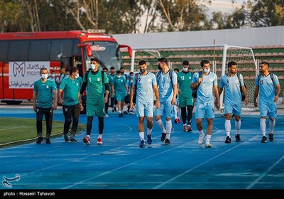 Iran National Football Team’s Training Camp Held on Kish Island