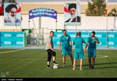 Iran National Football Team’s Training Camp Held on Kish Island
