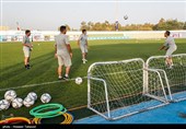 Iran National Football Team’s Training Camp Held on Kish Island