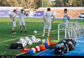 Iran National Football Team’s Training Camp Held on Kish Island