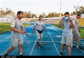 Iran National Football Team’s Training Camp Held on Kish Island