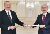 سفر وزیر حمل و نقل ترکیه به جمهوری آذربایجان برای کریدور زنگزور