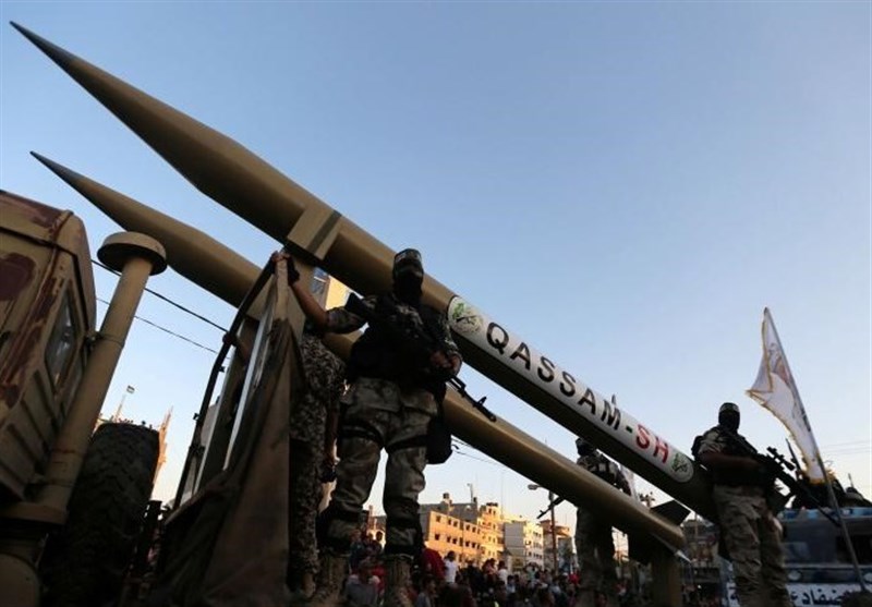 حماس فیلم شلیک موشک پدافندی به سمت جنگنده صهیونیستی را منتشر کرد